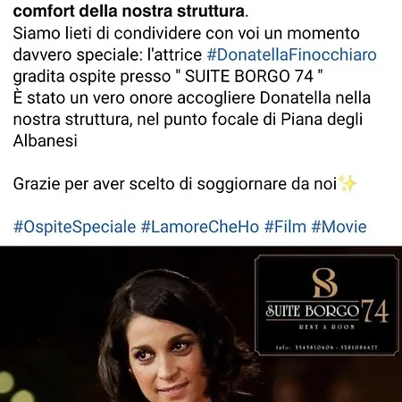 Pensionat Borgo 74 Piana Degli Albanesi